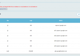 Hướng dẫn DNS Default email Google