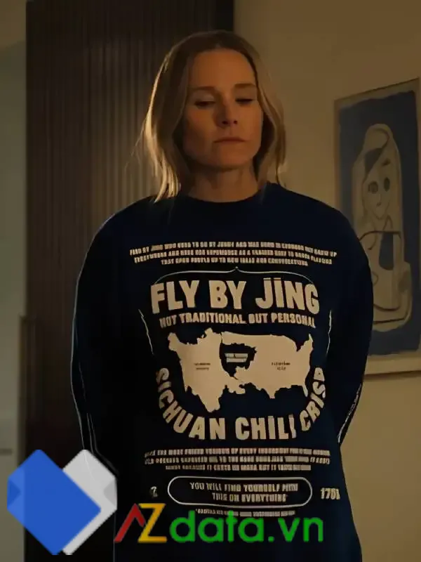 Nobody Wants This S2 Kristen Bell “Fly By Jing” Sweatshirt